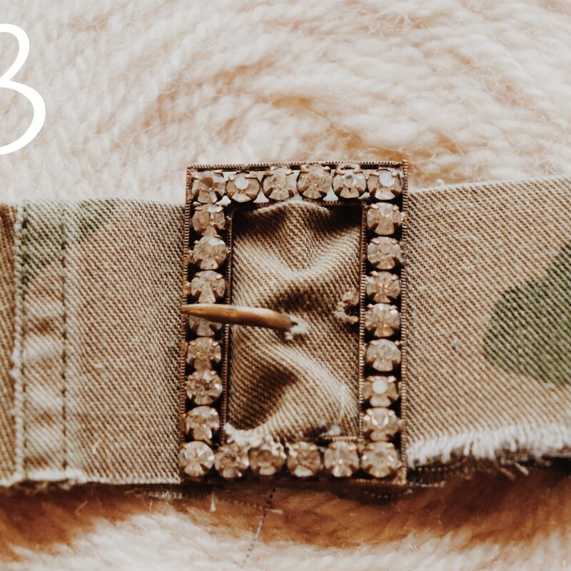 These lovely Kelli Hawk Designs camo bracelets measure 7 inches and are one of a kind! Please select the number that corresponds with your bracelet of choice!