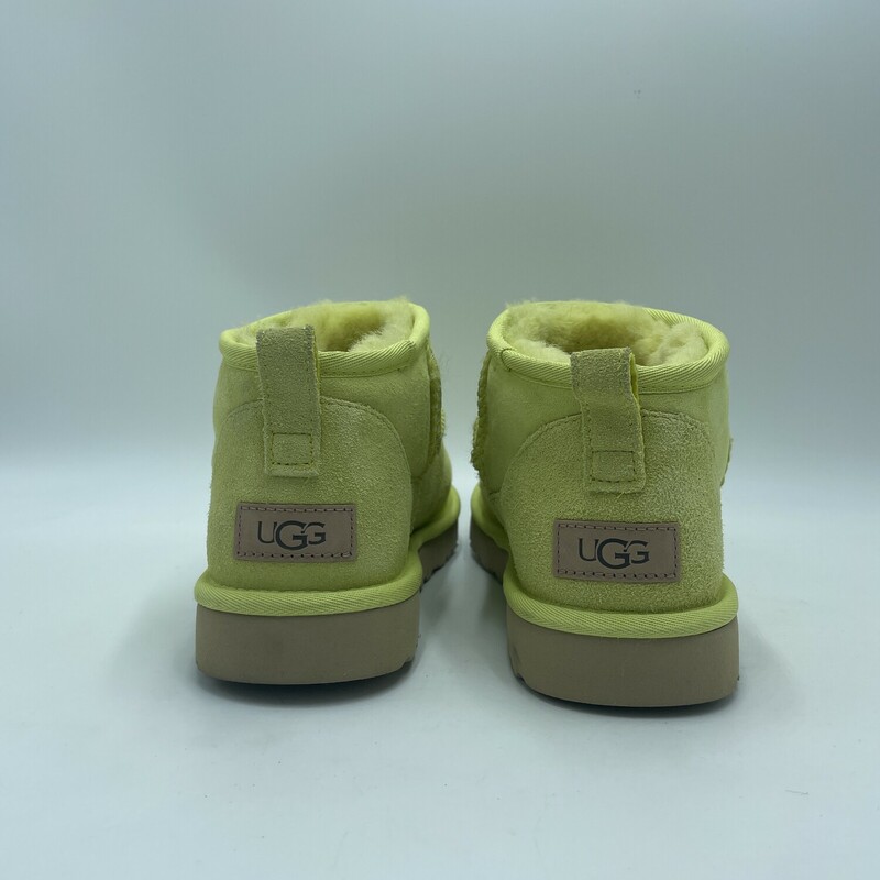 Ugg Classic Ultra Mini, Lime, Size: 10

condition: EXCELLENT
