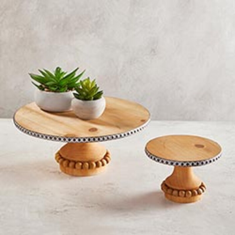 Wooden Cake Stand  XLarge
Item #BMR244
Stylish cake stand makes a perfect center piece for your table. It will compliment the cake, pastries as well as your home décor.
Versatile cake stands can also be used as a riser for home décor
Easy care
Material: Wood
Size: 14Dia x 5.75H
Care Instructions: Spot Clean Only
UPC: 886083974465
