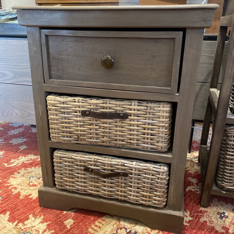 Gray Wash With Baskets