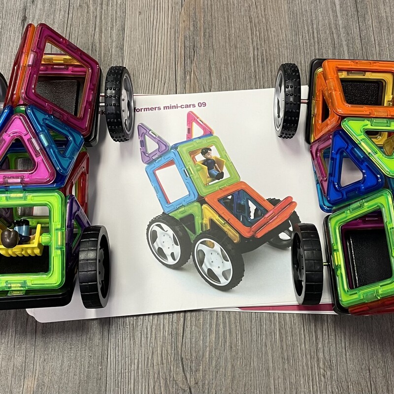 Magformers-2 Cars/Cards