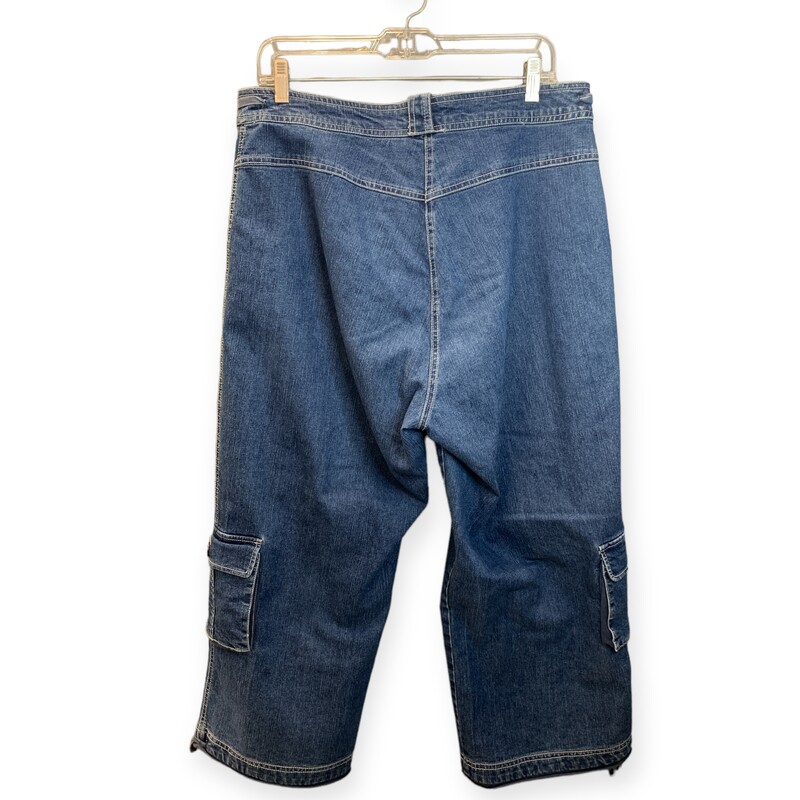 Cotton Ginny Pants S14, Denim, Size: L