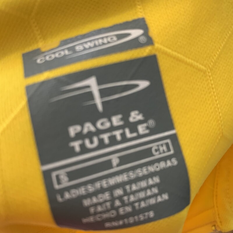 Page Tuttle Top, Yellow, Size: Small
All Sales Are Final
No Returns
Pick Up In Store
or
Have It Shipped
Thank You For Shopping With Us :-)