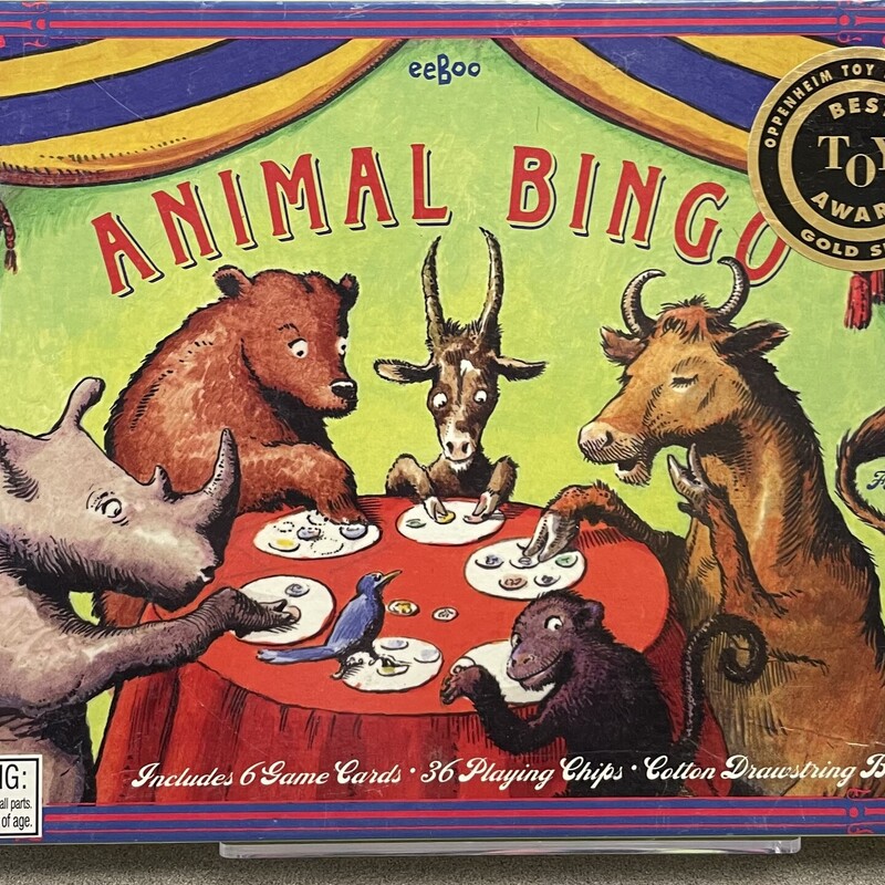 Eeboo Animal Bingo