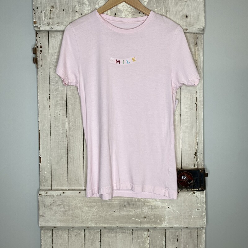 Tee, Pink, Size: Small