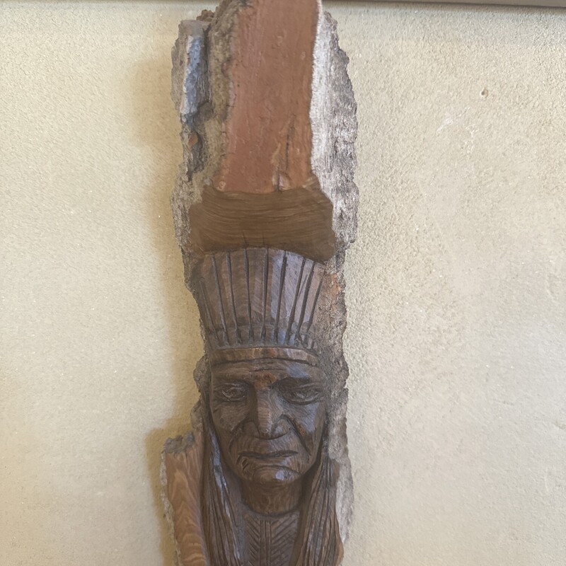 Carved Native American