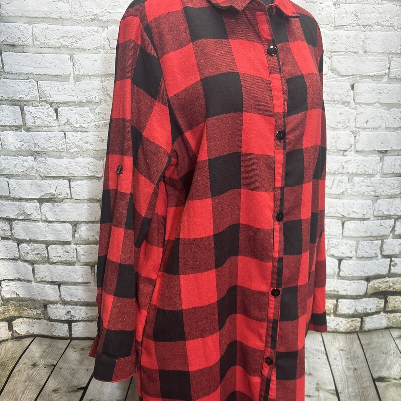 Sweet Lovely, Plaid, Size: Large