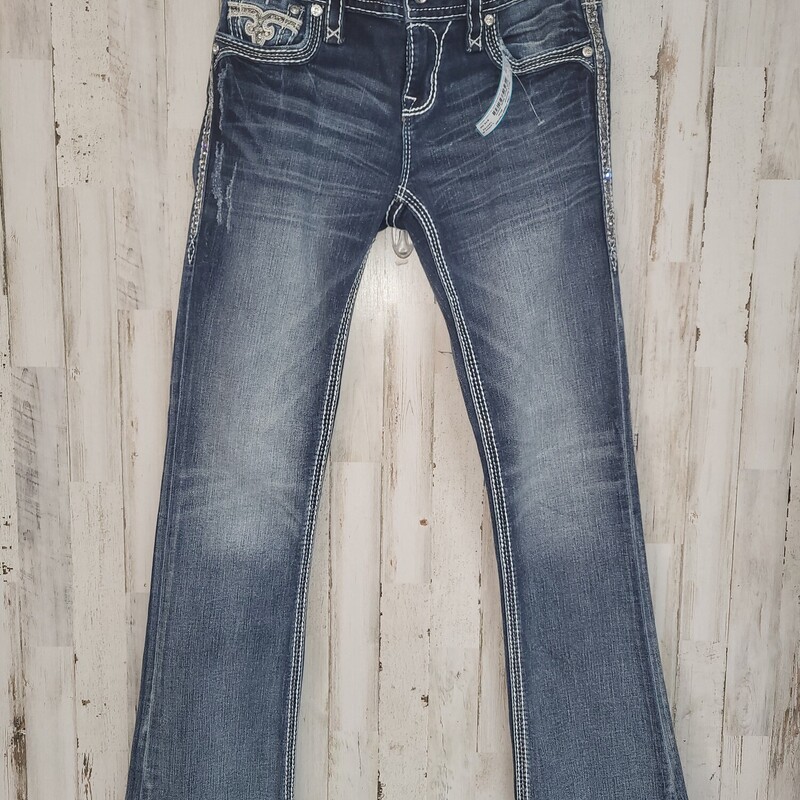 Sz28 Meah Style Jeans, Blue, Size: Ladies M