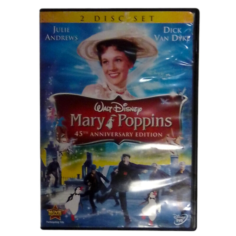 Mary Poppins 45th Anniversary, DVD

Located at Pipsqueak Resale Boutique inside the Vancouver Mall, Suite 230, (upstairs between Round 1 and Golds Gym) or online at: #pipsqueakresale

All items are photographed prior to being steamed. Cross posted, items are located at #PipsqueakResaleBoutique, payments accepted: cash, paypal & credit cards. Any flaws will be described in the comments. More pictures available with link above. Local pick up available at the #VancouverMall, tax will be added (not included in price), shipping available (not included in price, *Clothing, shoes, books & DVDs for $6.99; please contact regarding shipment of toys or other larger items), item can be placed on hold with communication, message with any questions. Join Pipsqueak Resale - Online to see all the new items! Follow us on IG @pipsqueakresale & Thanks for looking! Due to the nature of consignment, any known flaws will be described; ALL SHIPPED SALES ARE FINAL. All items are currently located inside Pipsqueak Resale Boutique as a store front items purchased on location before items are prepared for shipment will be refunded.

#resalerocks #pipsqueakresale #shopvanmall #vancouverwa #portland #reusereducerecycle #fashiononabudget #chooseused #consignment #savemoney #shoplocal #weship  #shopvanmall #vancouvermall #vancouver #vancouverwashington #keepusopen #shoplocalonline #resale #resaleboutique #mommyandme #minime #fashion #reseller #usedclothing #usedtoys #secondhand #consign #store #clothes #womensclothes #kidsclothes #shopvancouvermall