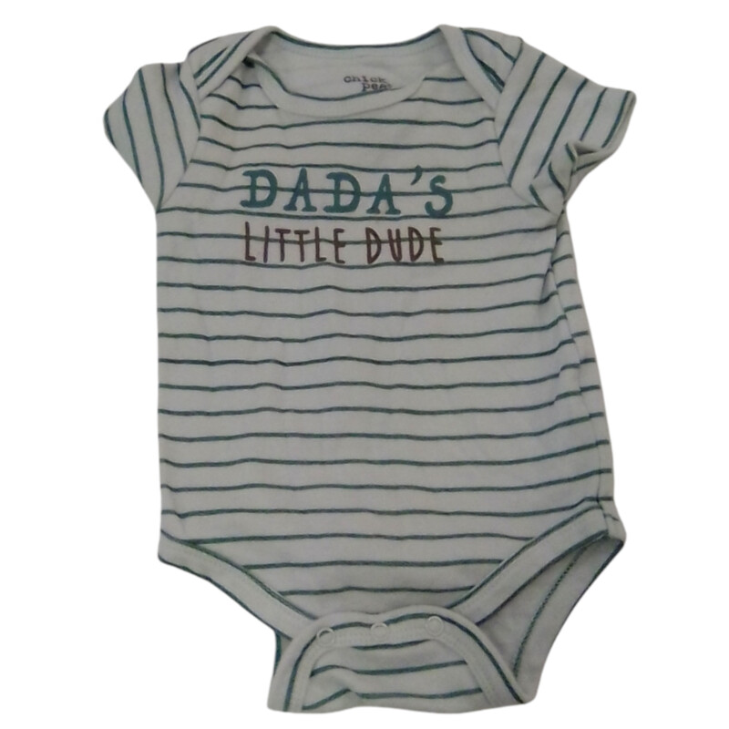 Onesie: Dada Little Dude, Boy, Size: 6/9m

Located at Pipsqueak Resale Boutique inside the Vancouver Mall, Suite 230, (upstairs between Round 1 and Golds Gym) or online at: #pipsqueakresale

All items are photographed prior to being steamed. Cross posted, items are located at #PipsqueakResaleBoutique, payments accepted: cash, paypal & credit cards. Any flaws will be described in the comments. More pictures available with link above. Local pick up available at the #VancouverMall, tax will be added (not included in price), shipping available (not included in price, *Clothing, shoes, books & DVDs for $6.99; please contact regarding shipment of toys or other larger items), item can be placed on hold with communication, message with any questions. Join Pipsqueak Resale - Online to see all the new items! Follow us on IG @pipsqueakresale & Thanks for looking! Due to the nature of consignment, any known flaws will be described; ALL SHIPPED SALES ARE FINAL. All items are currently located inside Pipsqueak Resale Boutique as a store front items purchased on location before items are prepared for shipment will be refunded.

#resalerocks #pipsqueakresale #shopvanmall #vancouverwa #portland #reusereducerecycle #fashiononabudget #chooseused #consignment #savemoney #shoplocal #weship  #shopvanmall #vancouvermall #vancouver #vancouverwashington #keepusopen #shoplocalonline #resale #resaleboutique #mommyandme #minime #fashion #reseller #usedclothing #usedtoys #secondhand #consign #store #clothes #womensclothes #kidsclothes #shopvancouvermall