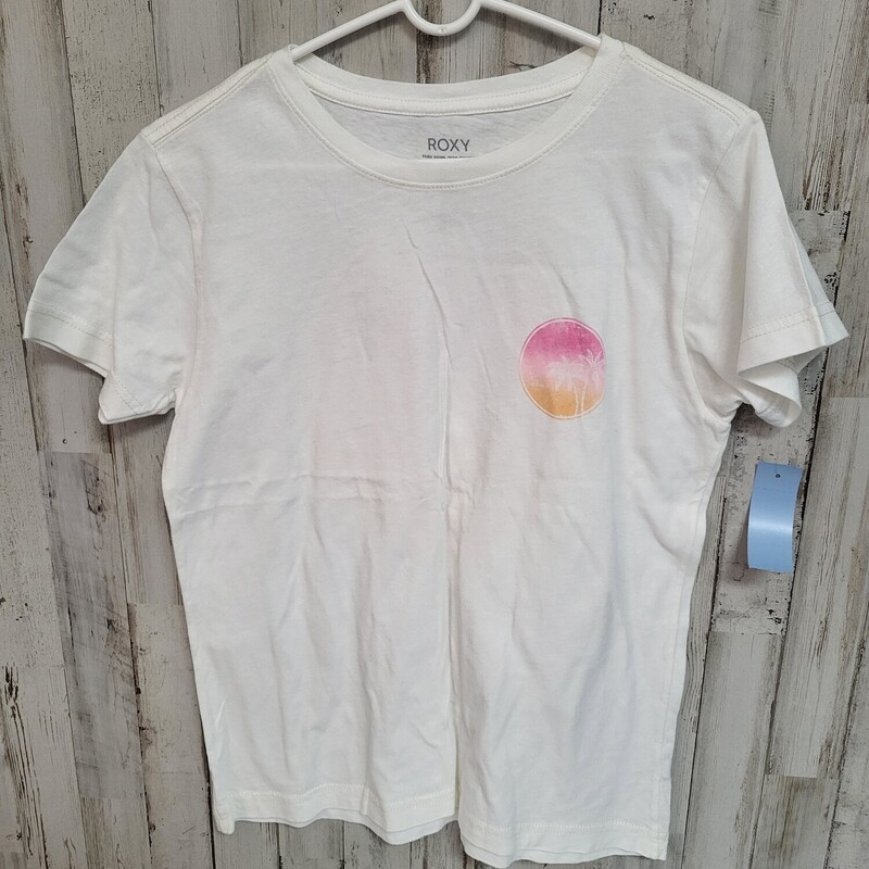 XS White Beach Tee, White, Size: Ladies XSq