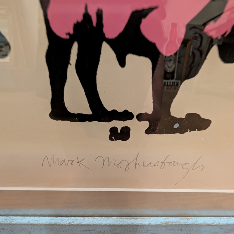 M.Mothersbaugh DevoBand, Cows, Signed
24 x 27h